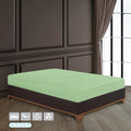 Napínací prostěradlo ze 100% bavlny - zelené