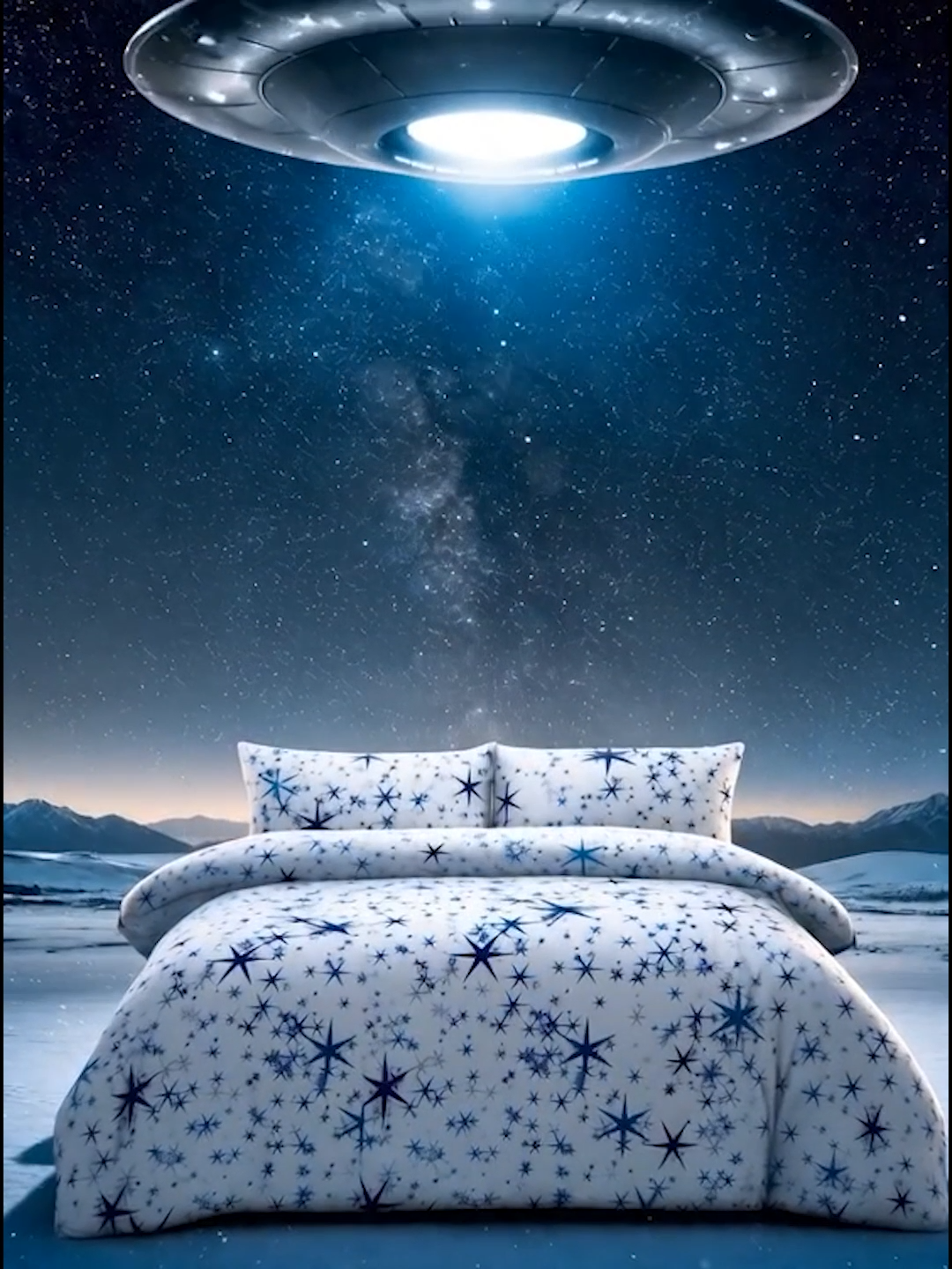 100% bavlna Povlečení Renforcé - Etoiles