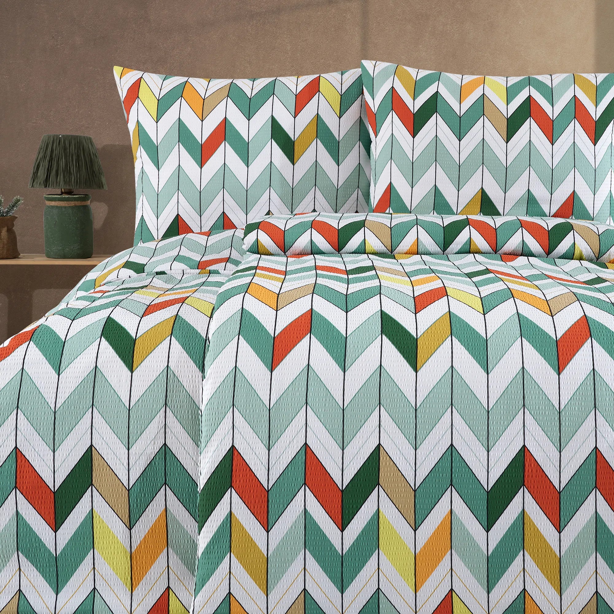 Ložní prádlo ze 100% bavlny Seersucker - Alessia