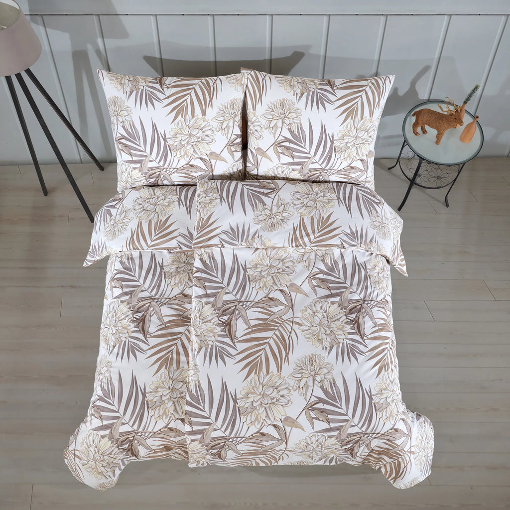 Ložní prádlo ze 100% bavlny - úžasná béžová