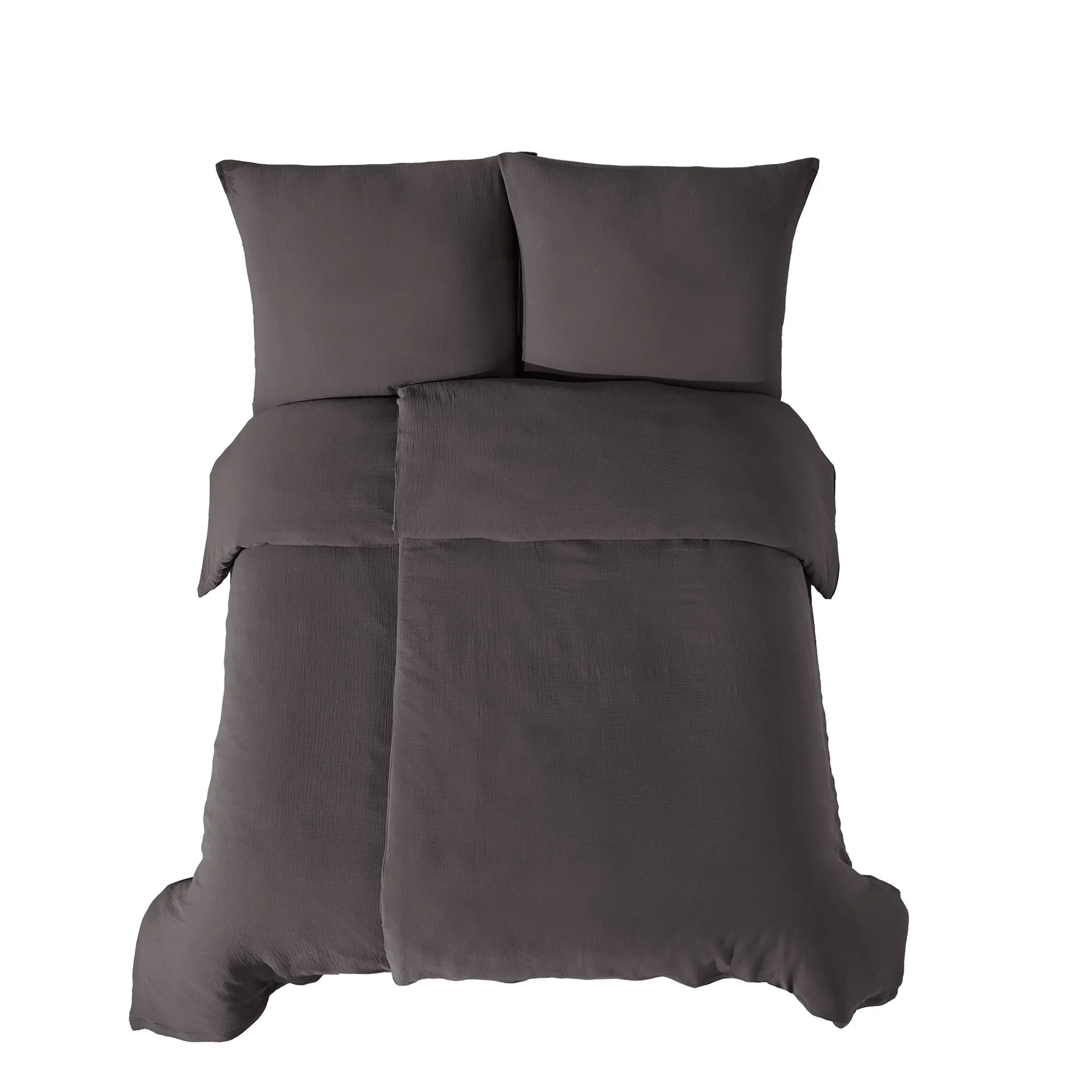 Ložní prádlo Unifabre ze 100% bavlny - antracitové