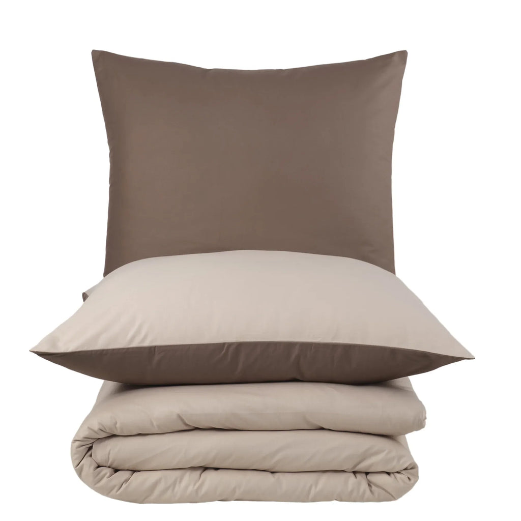 100% bavlna AB Renforcé povlečení - béžové