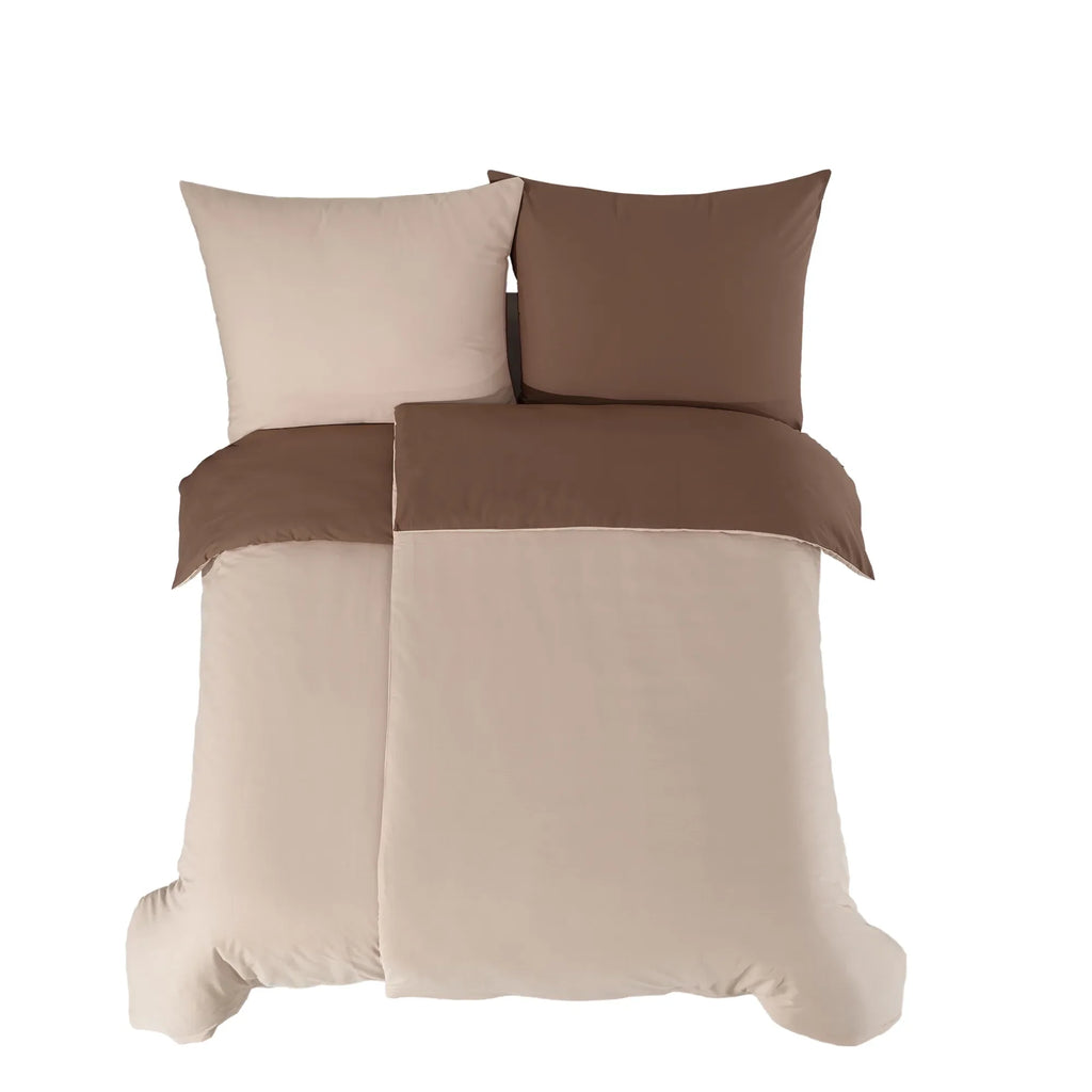 100% bavlna AB Renforcé povlečení - béžové