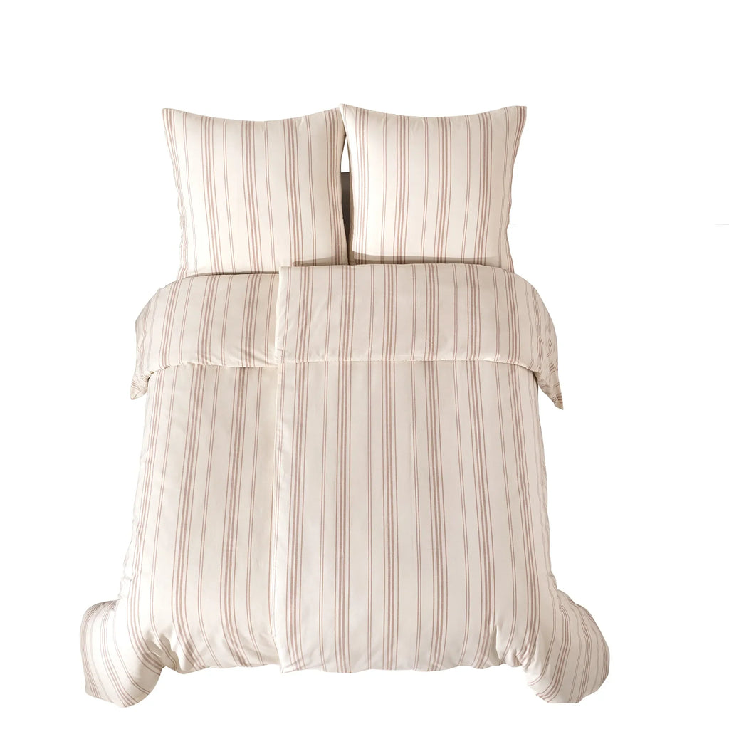 Ložní prádlo ze 100% bavlny - béžové