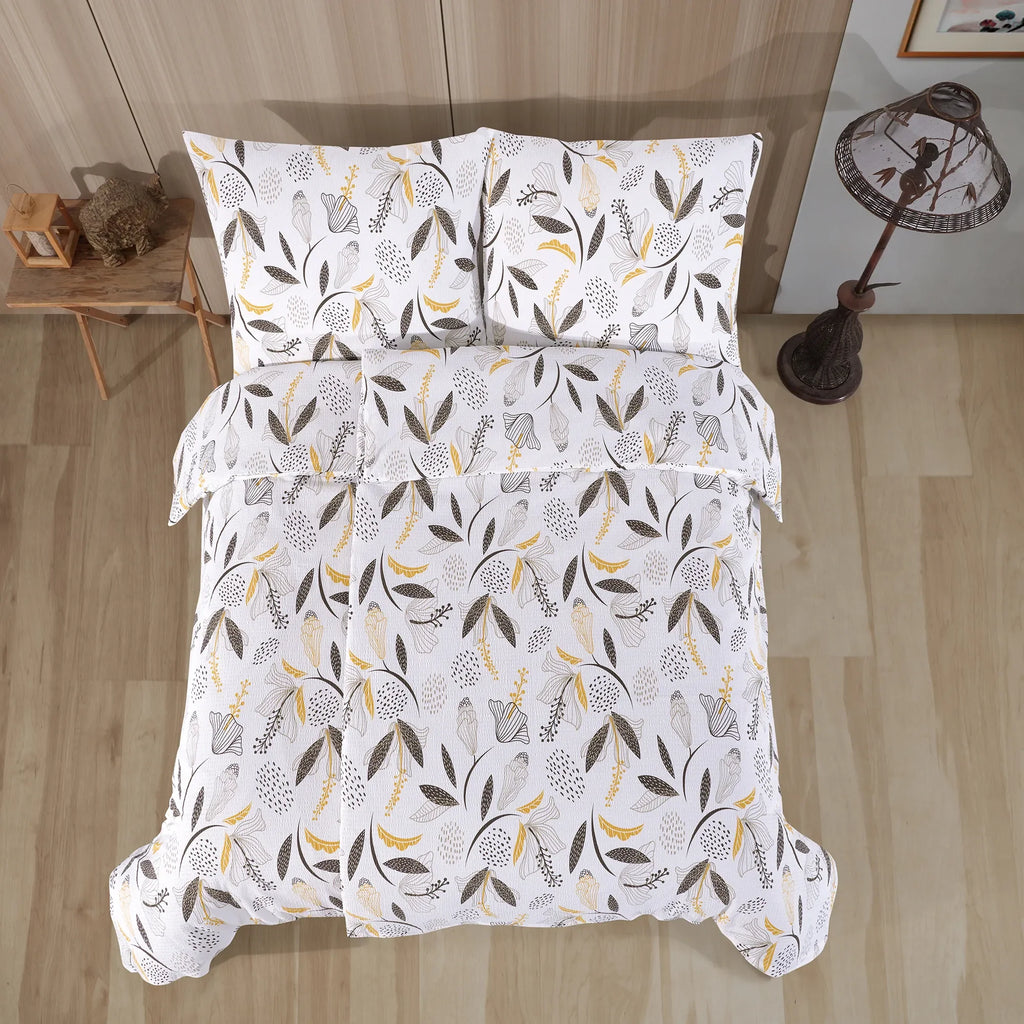 Ložní prádlo Seersucker ze 100% bavlny - Charlotte