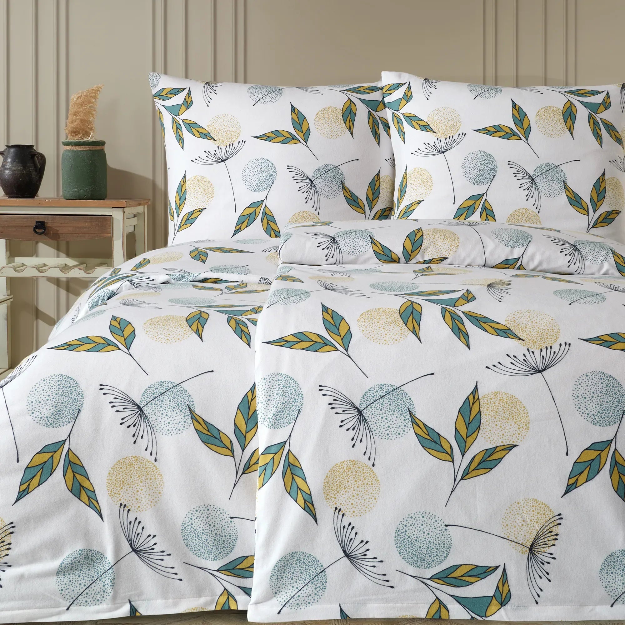 Ložní prádlo ze 100% bavlny a flanelu - Elicia