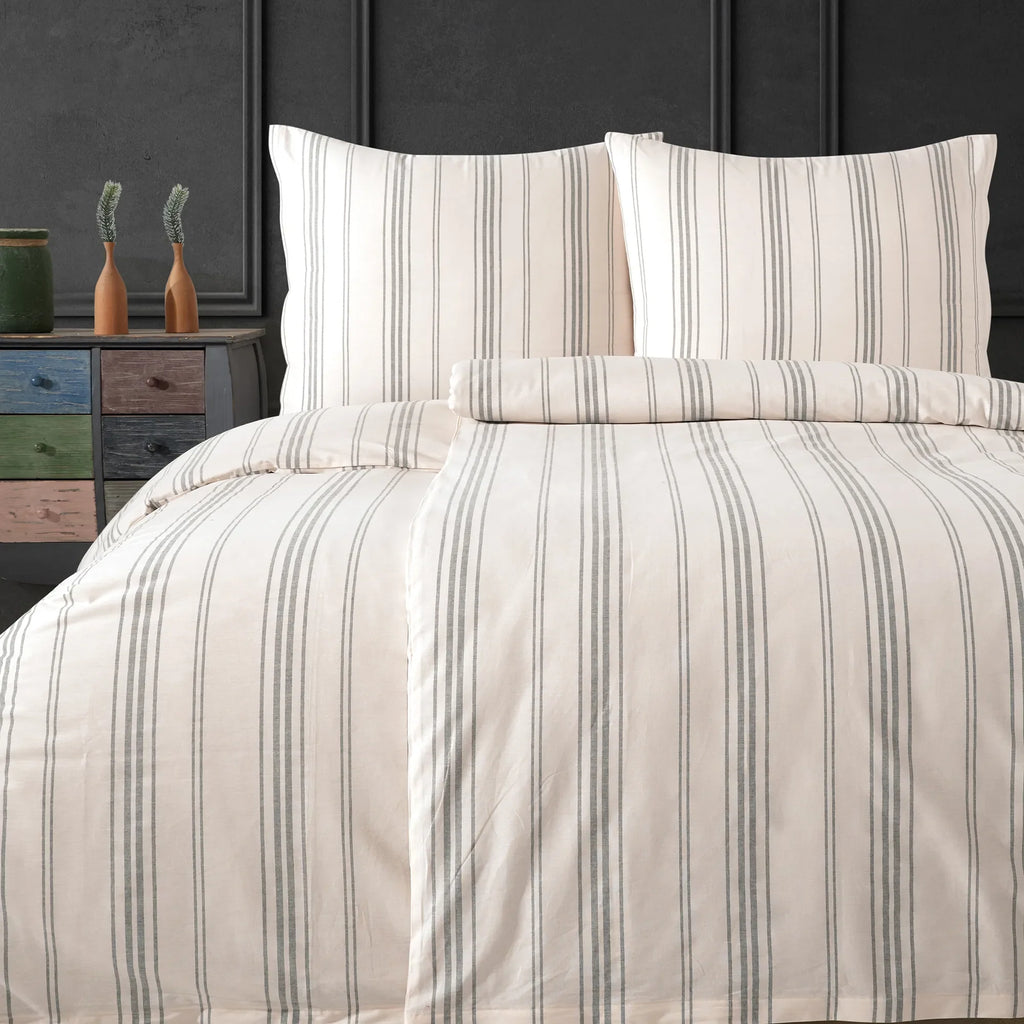 Ložní prádlo ze 100% bavlny - zelené