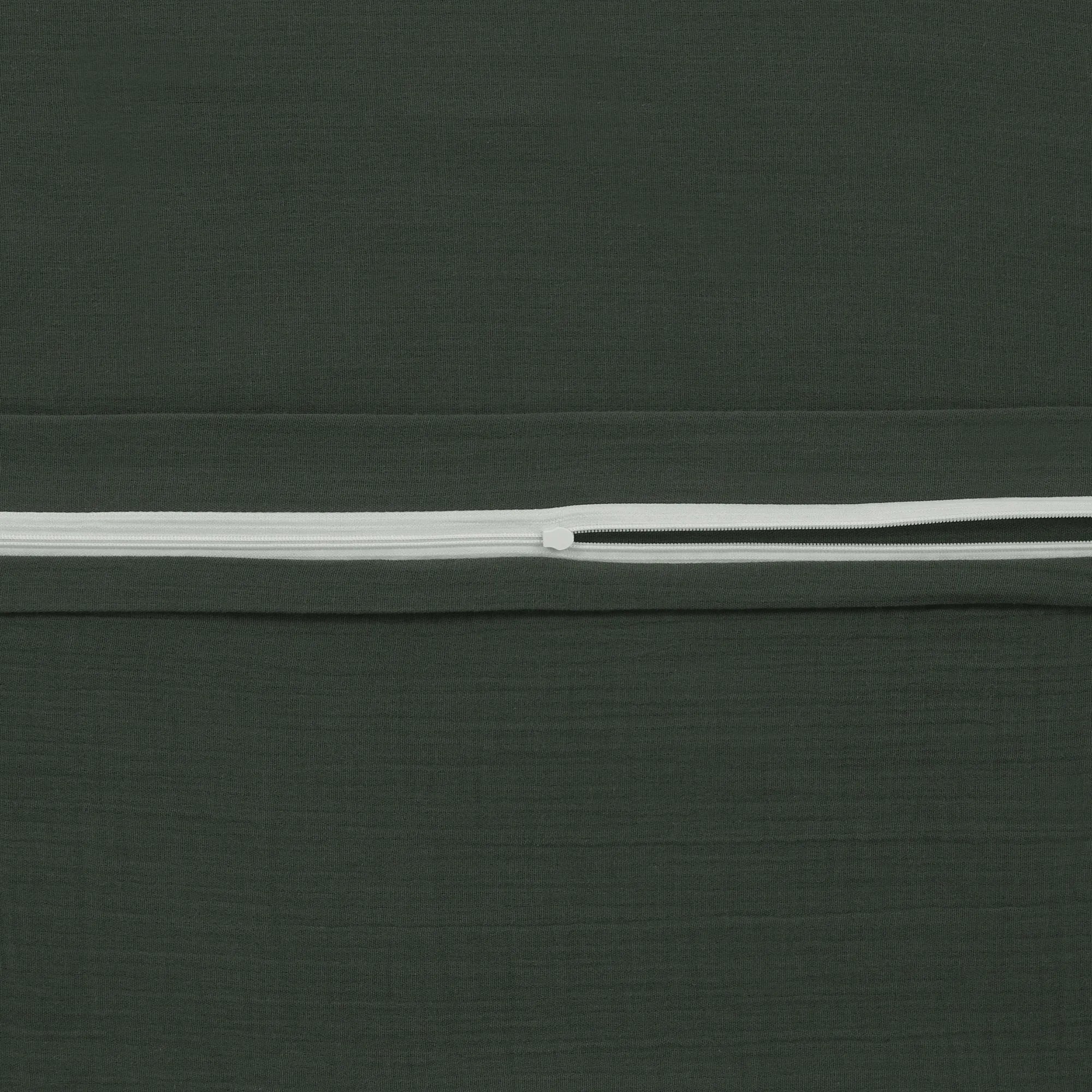 100% bavlna Unifabre mušelínové povlečení - Koyu Yeşil