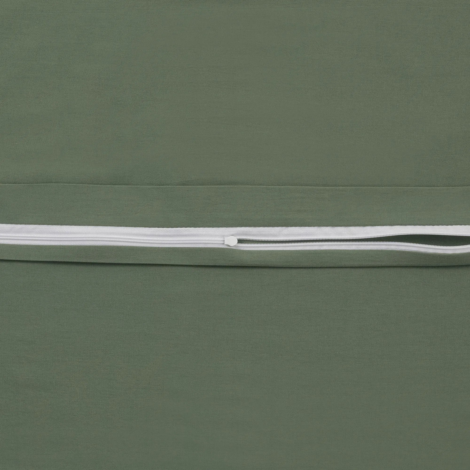 100% bavlněné prané ložní prádlo - zelené