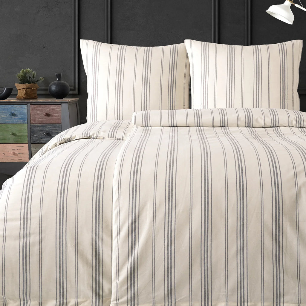 Ložní prádlo ze 100% bavlny - antracit