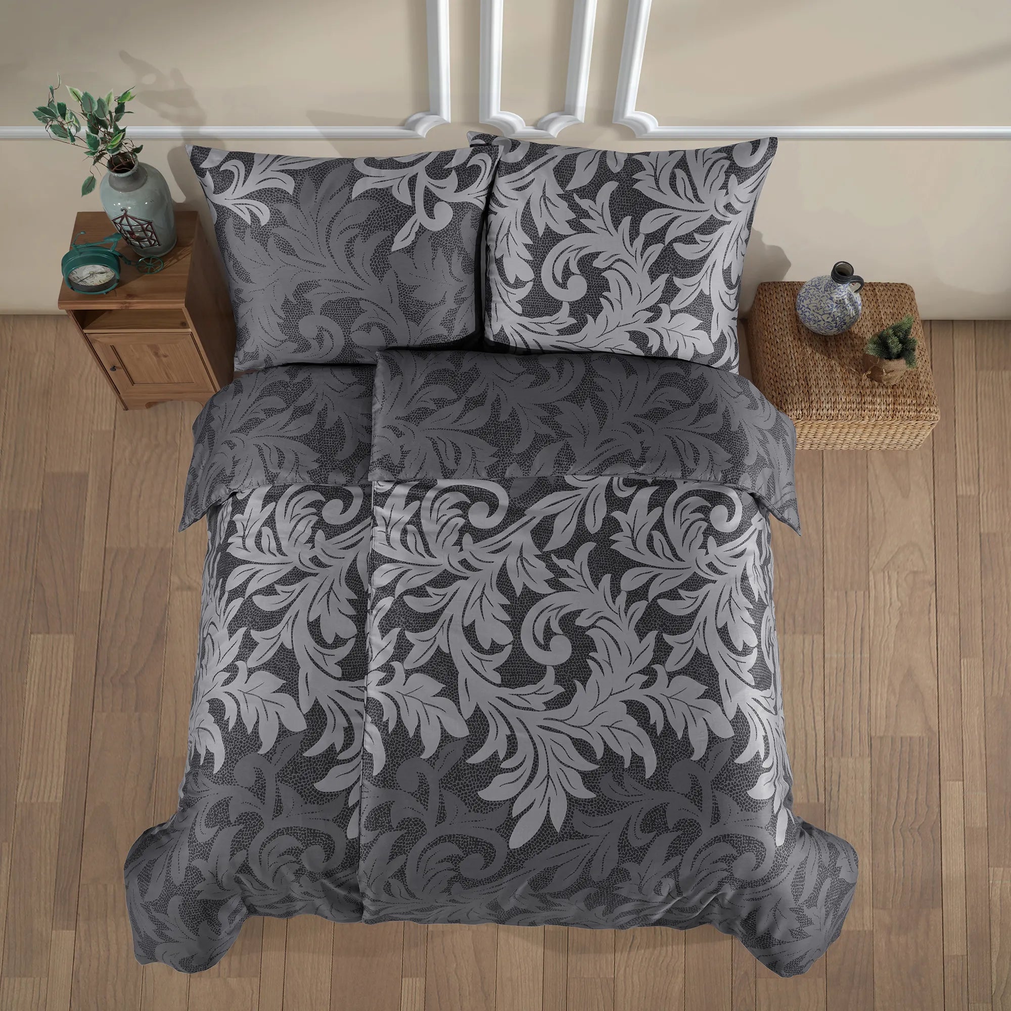 Ložní prádlo ze 100% bavlněného saténu - Karen