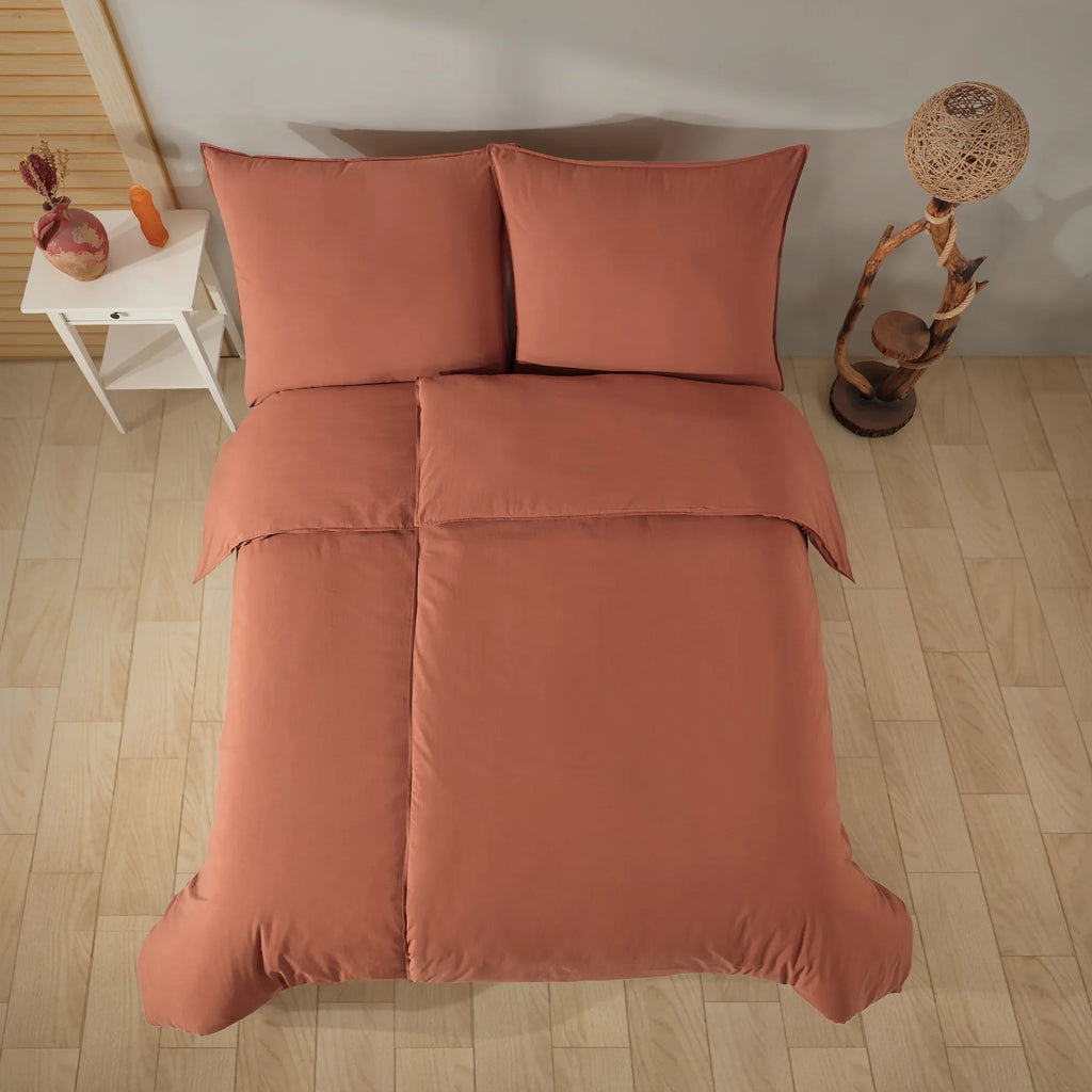 100% bavlněné prané ložní prádlo - Kiremit