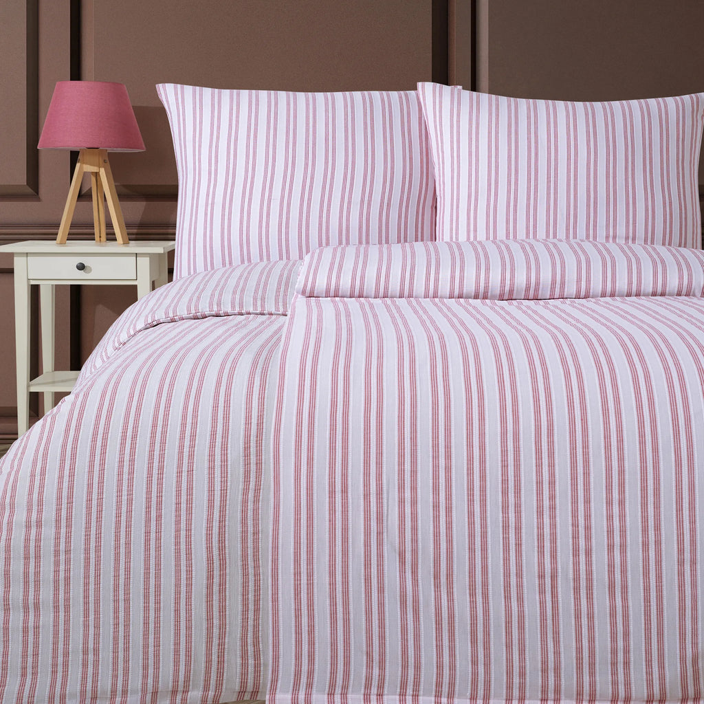 100% bavlněné přírodní ložní prádlo s třpytkami - fialové