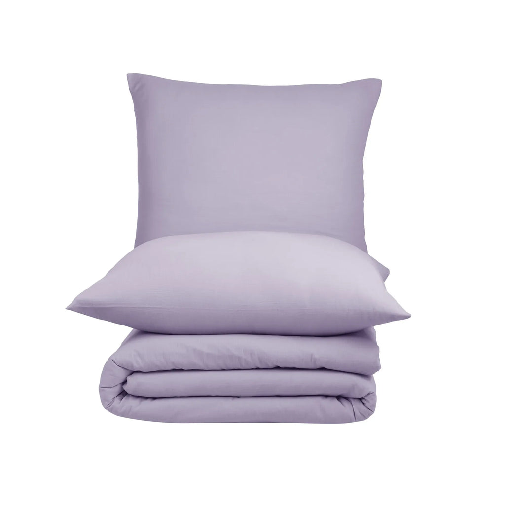 Ložní prádlo Unifabre ze 100% bavlny - fialové
