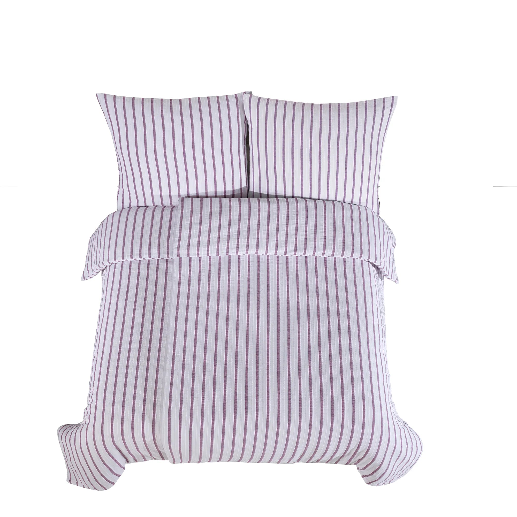 Ložní prádlo Vintage 100% bavlna - fialové