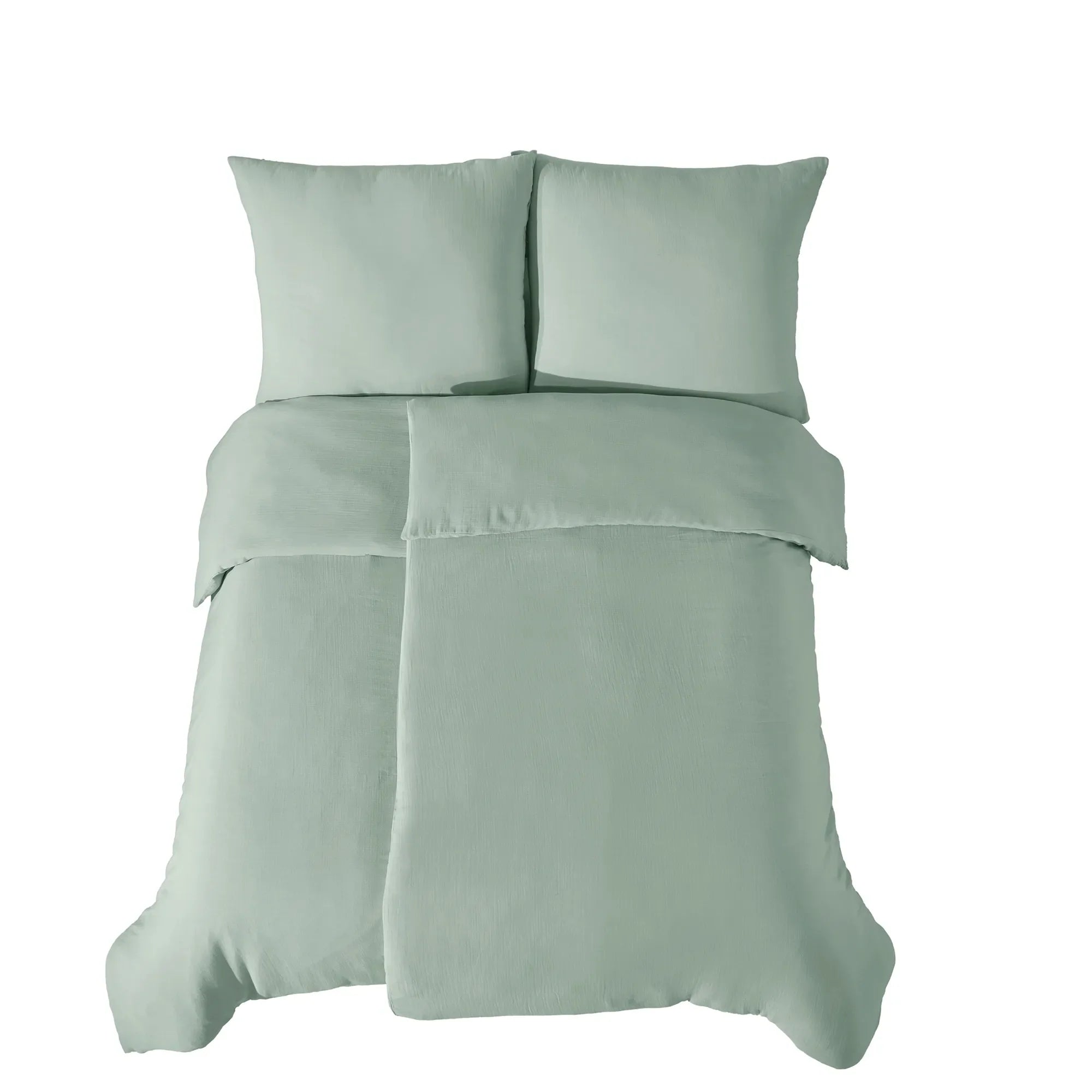 Ložní prádlo Unifabre ze 100% bavlny - mátově modré