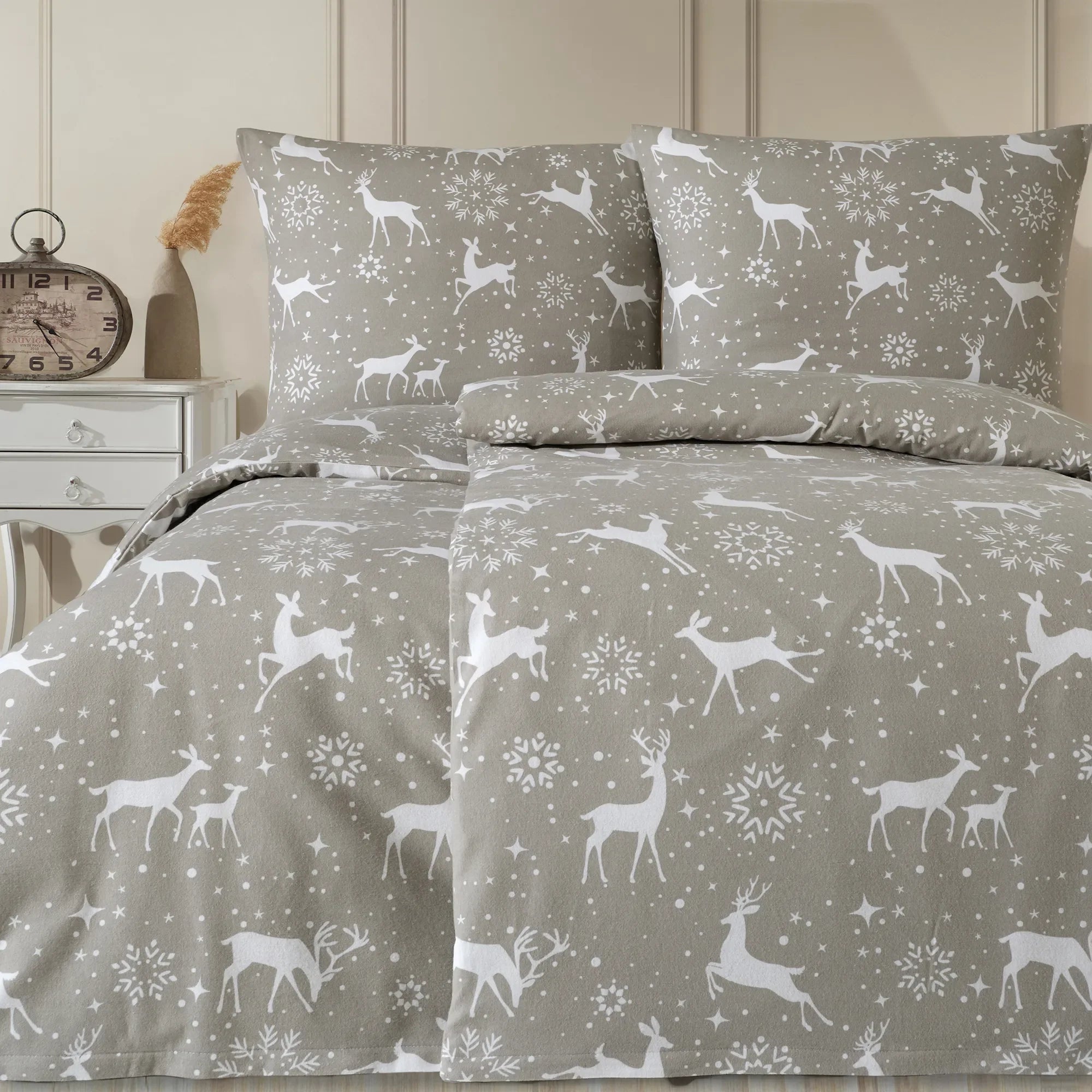 Ložní prádlo ze 100% bavlny a flanelu - Navidad