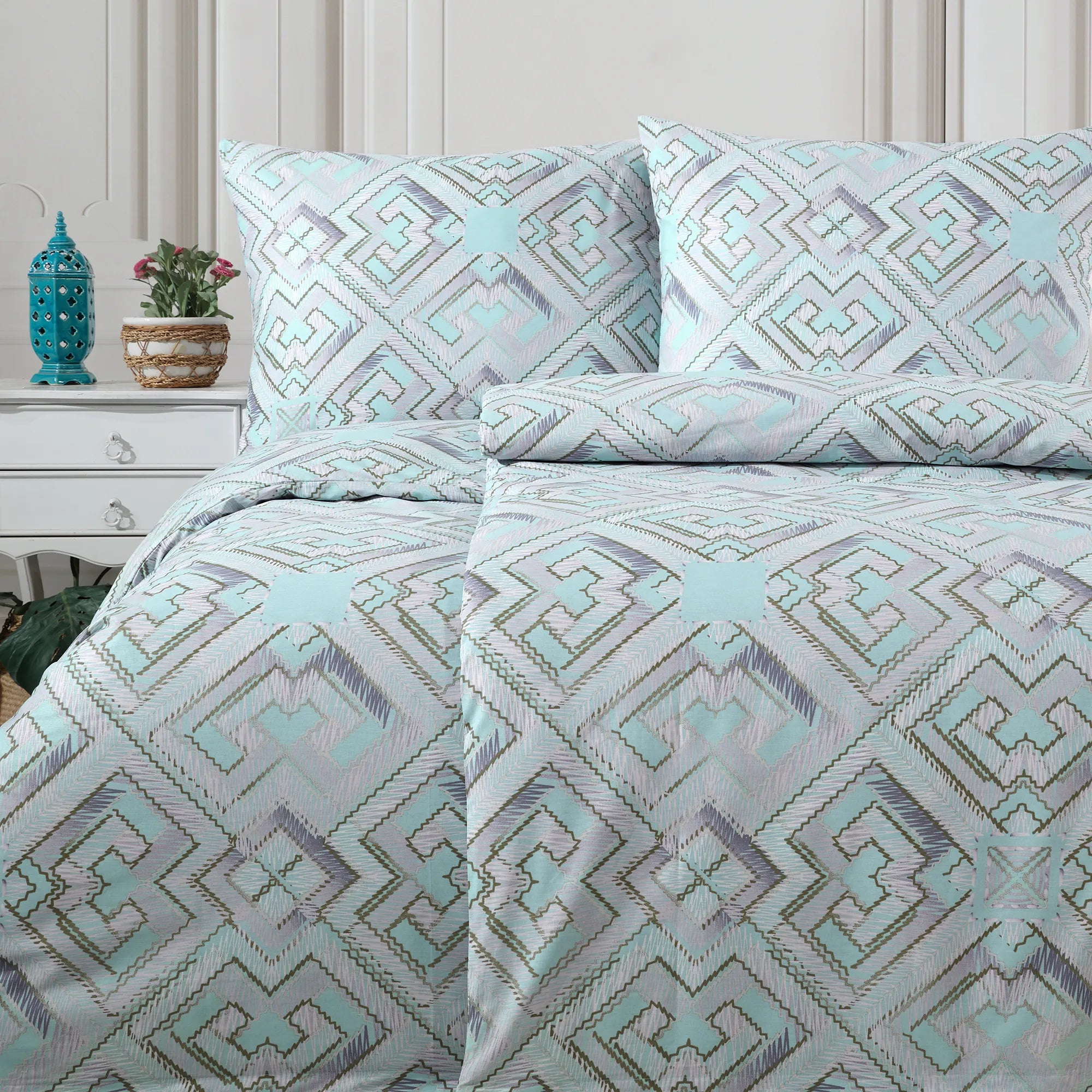 100% bavlněné perkálové povlečení - Nensi