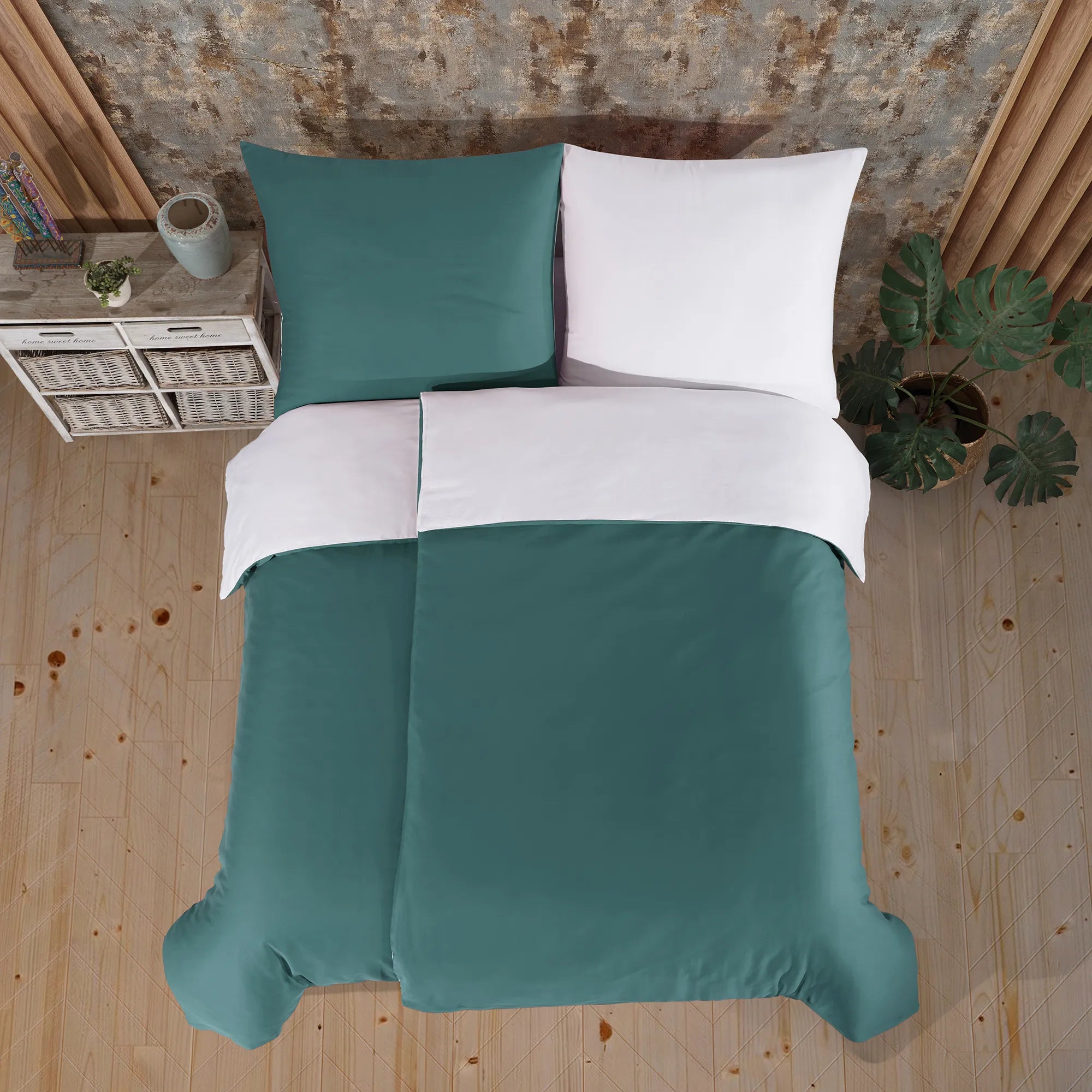 Ložní prádlo ze 100% bavlny AB Satén - Ocean