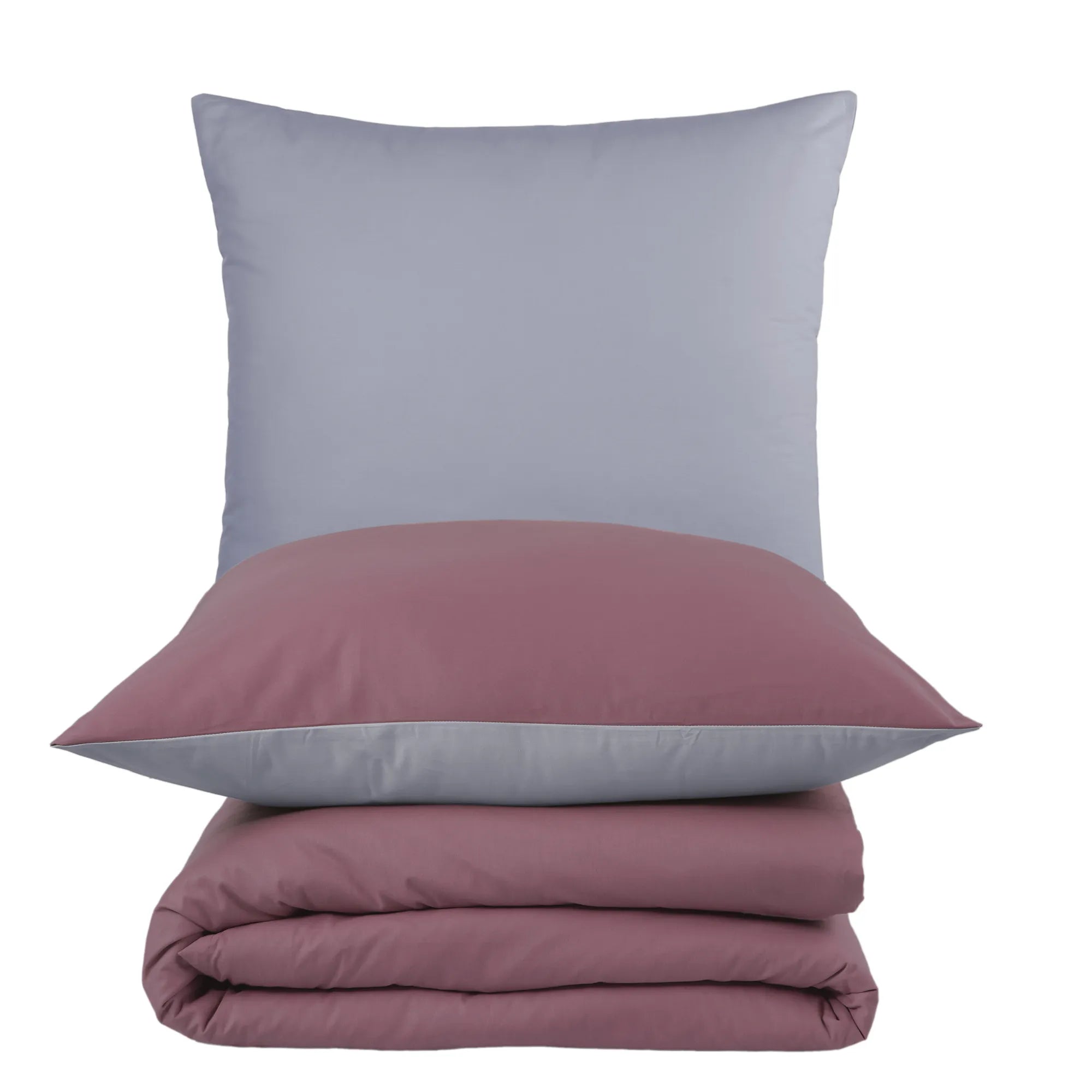 Ložní prádlo ze 100% bavlny A-B perkálu - růžové