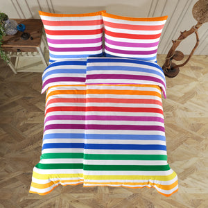 100% bavlna Flanelové Povlečení - Rainbow Shine