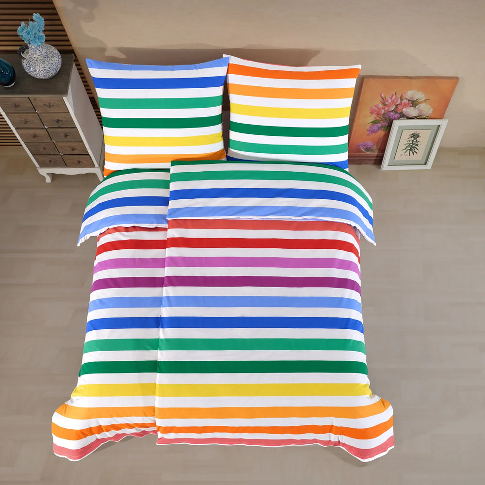 100% bavlna Povlečení Renforcé - Rainbow Shine