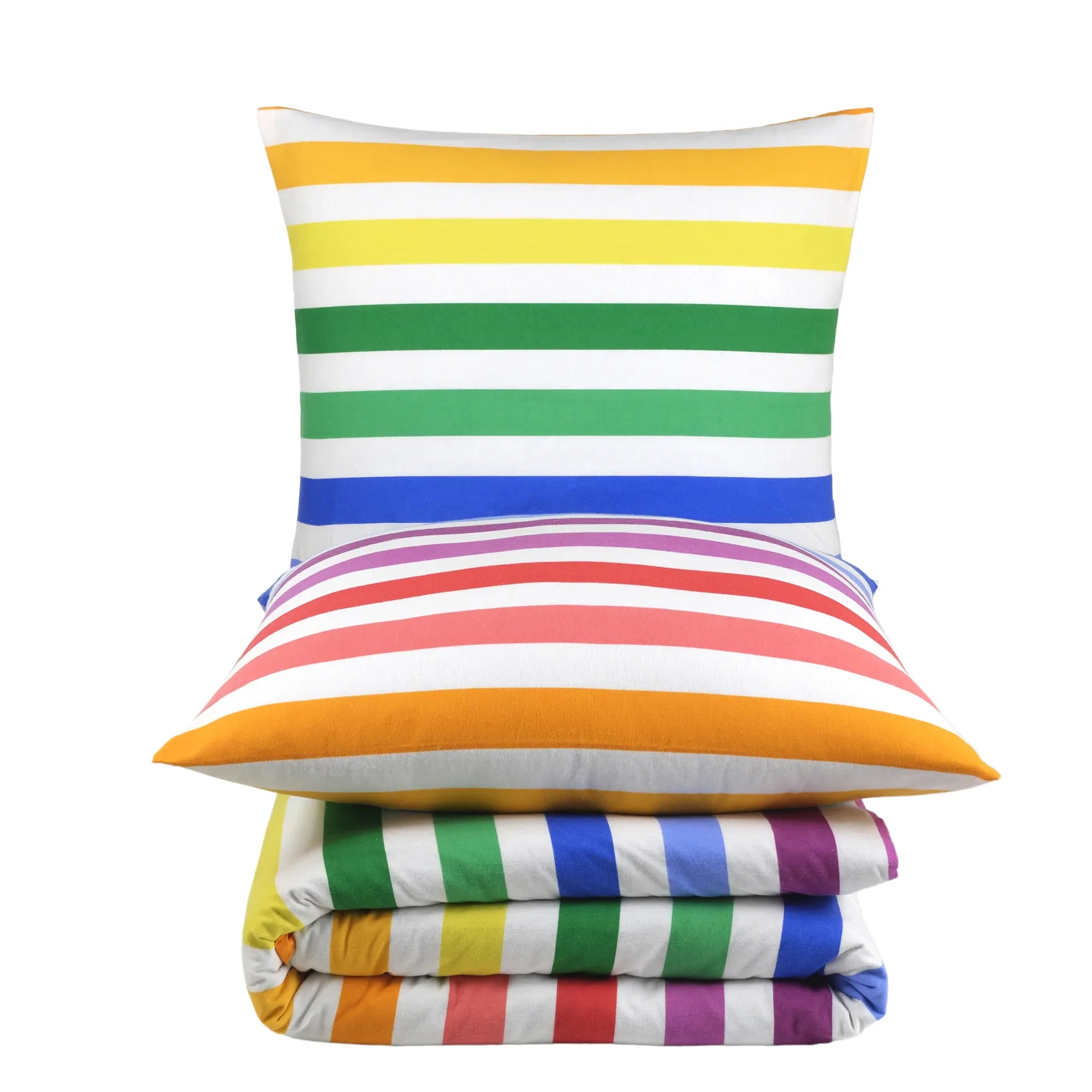 Ložní prádlo ze 100% bavlny a flanelu - Duhový lesk