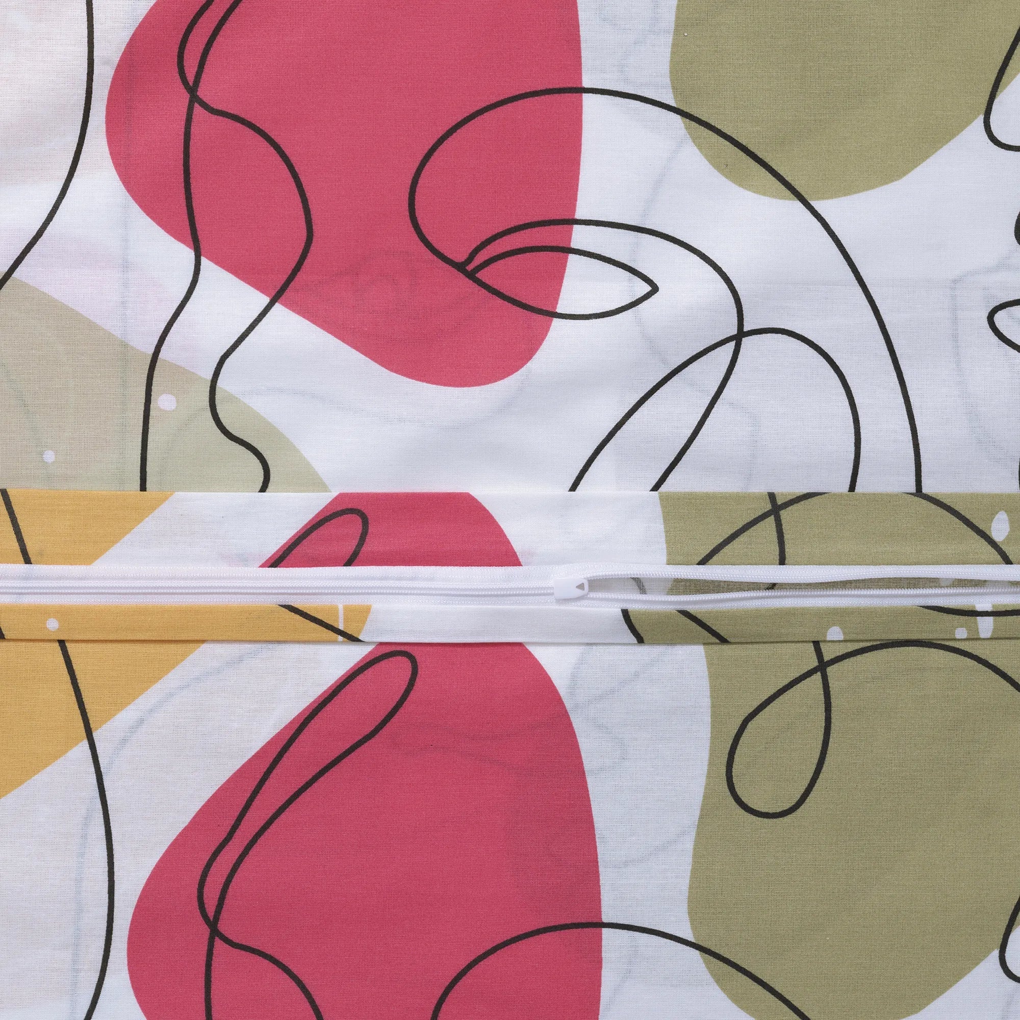 Ložní prádlo ze 100% bavlny - perkálové - rubínová