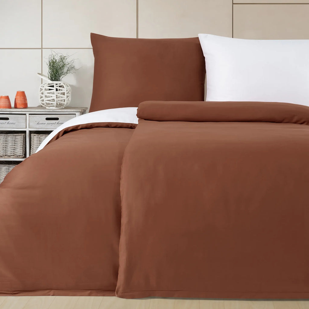 Ložní prádlo ze 100% bavlny AB Satén - Russet