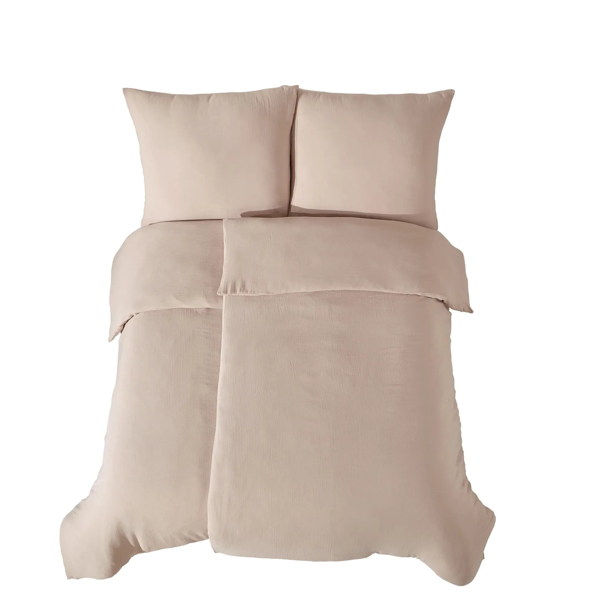 Ložní prádlo Unifabre z mušelínu 100% bavlny - pískově šeříková