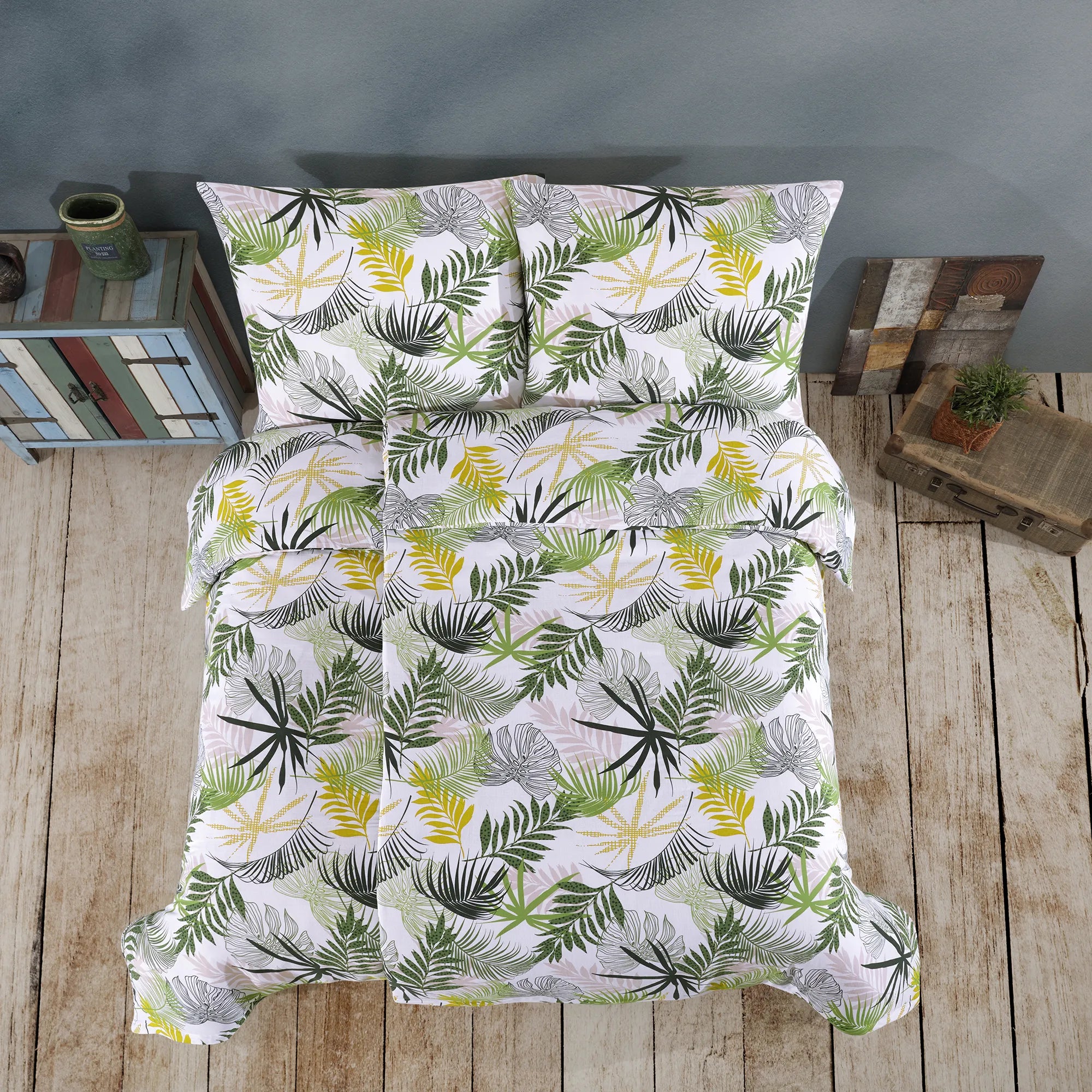Ložní prádlo ze 100% bavlněného mušelínu - Tropical