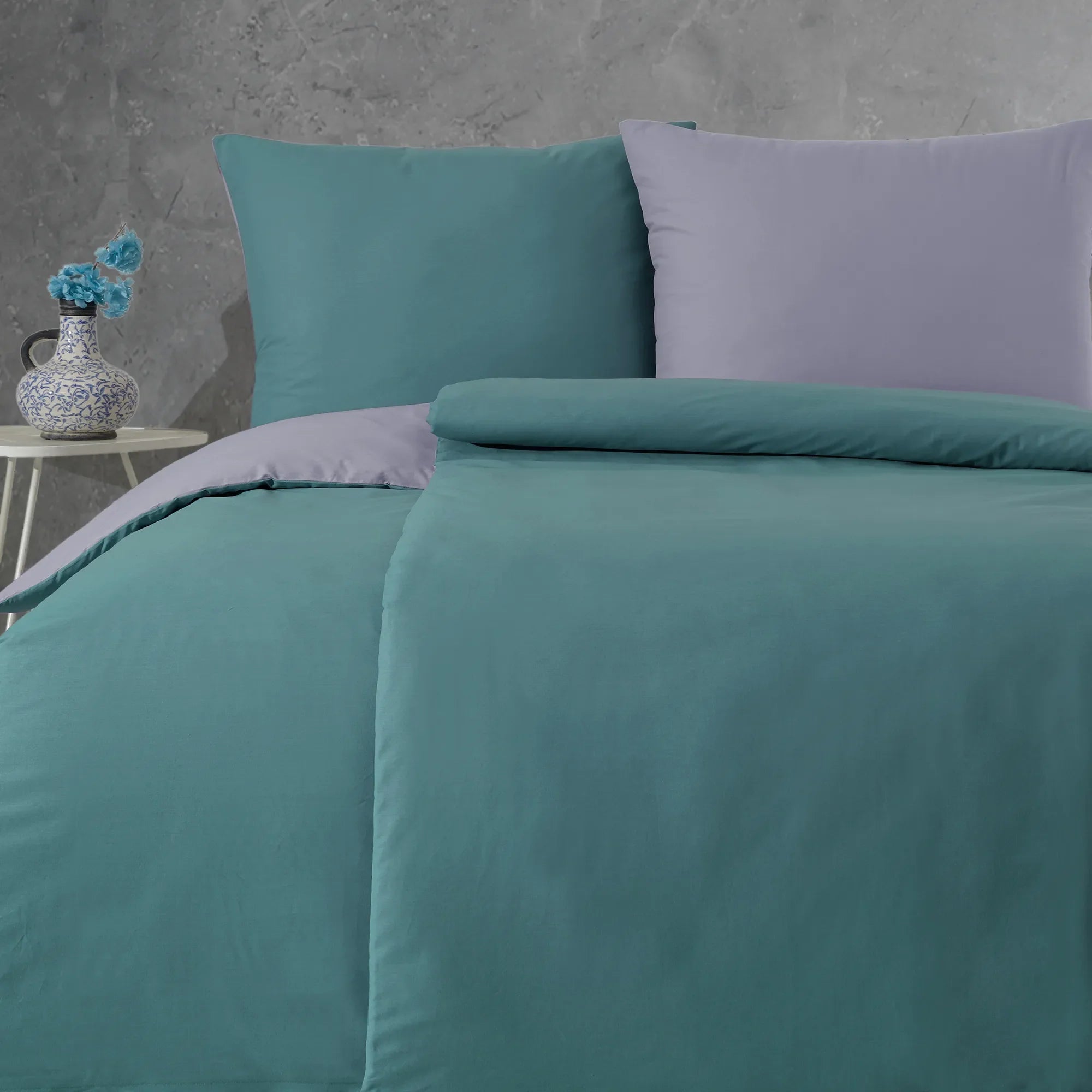 100% bavlna AB Renforcé povlečení - Turkuaz