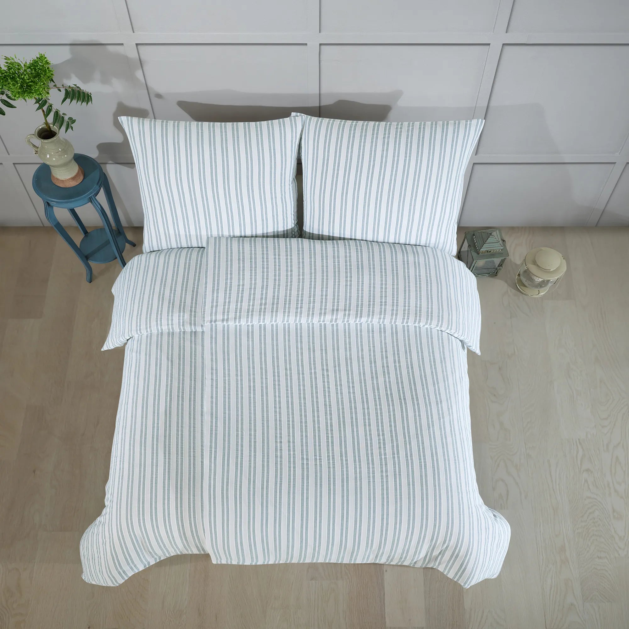 100% bavlněné přírodní ložní prádlo Sparkle - Turkuaz