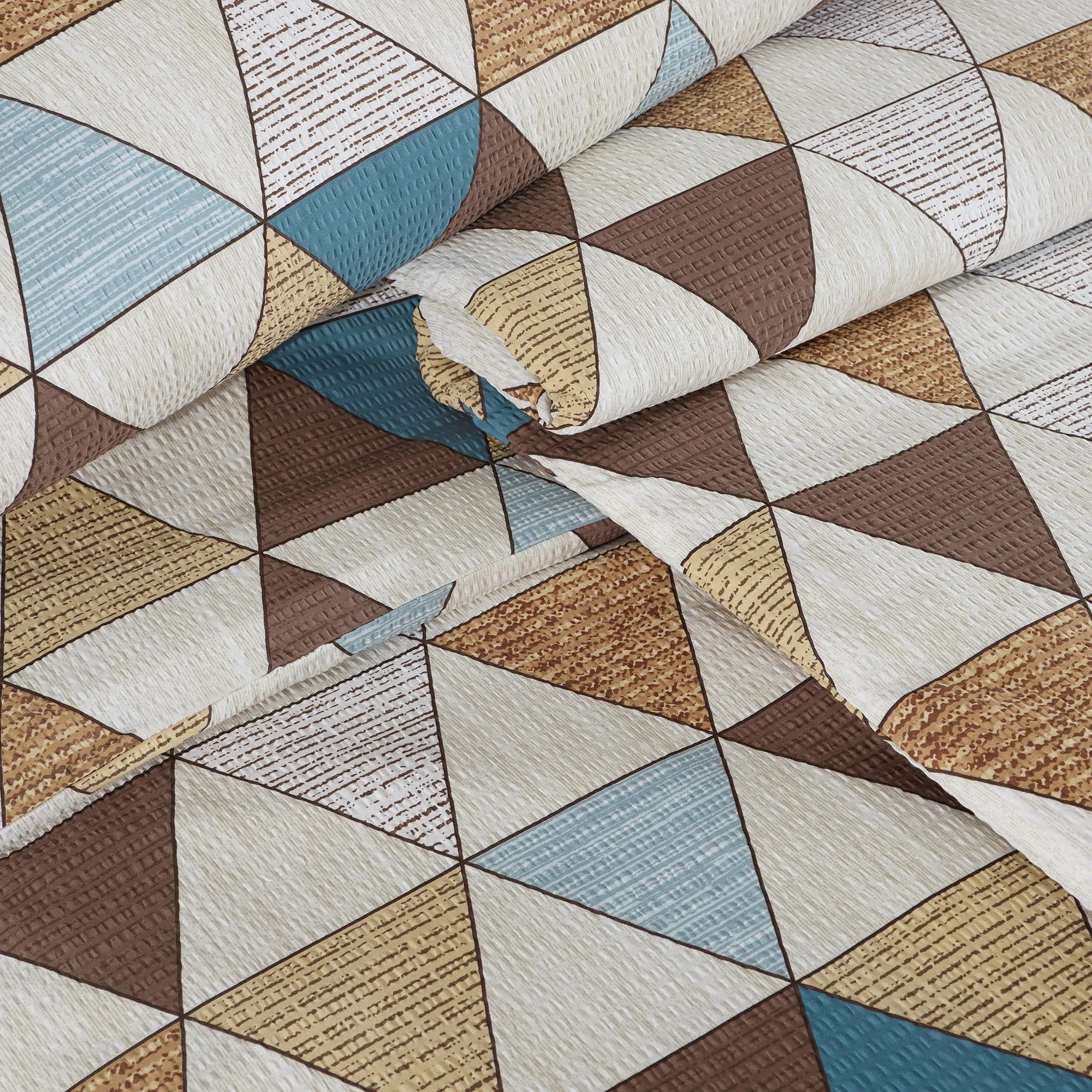 Ložní prádlo Seersucker ze 100% bavlny - Virginie