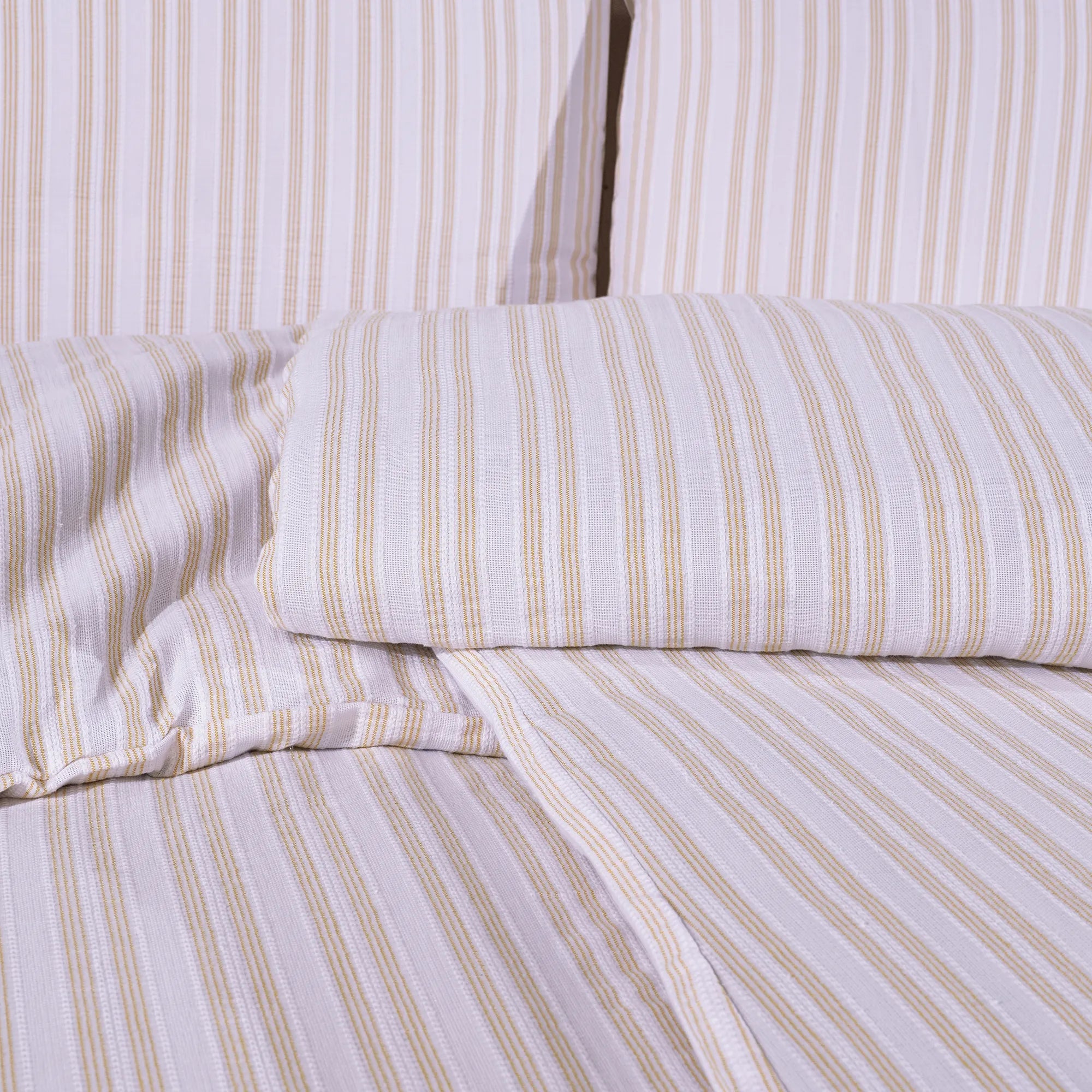 Přírodní povlečení ze 100% bavlny Sparkle - Sarı