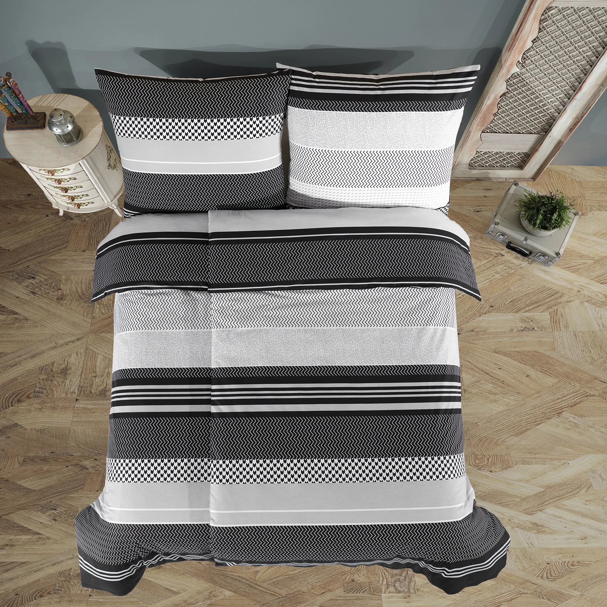 100% bavlněné perkálové povlečení - Zigo Gri