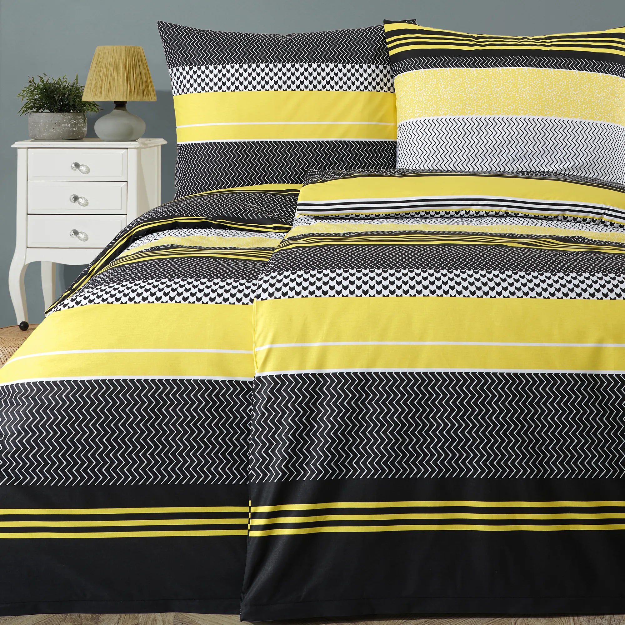 100% bavlněné perkálové povlečení - Zigo Sarı